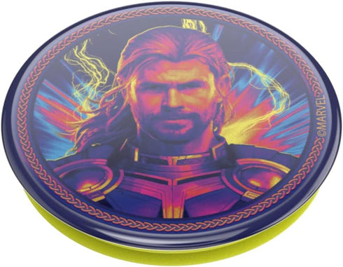PopSockets Phone Grip with Expanding Kickstand, Marvel PopGrip - Neon Thor......