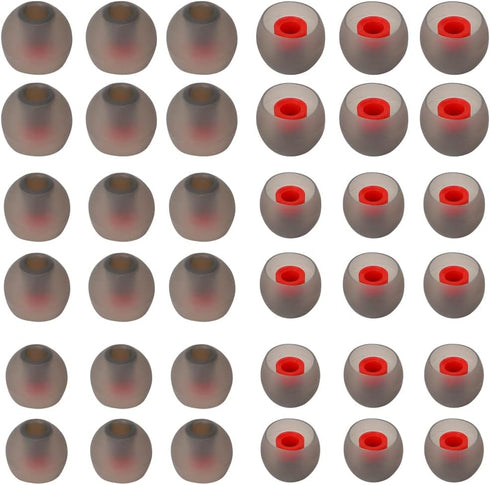 Replacement Earbud Tips Silicone Ear Tips for in- Ear Headphones Eartips Tips (Inner Hole from 3.8mm-5.5mm Earphones) Earbud Replacement Tips Earb...