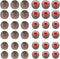 Replacement Earbud Tips Silicone Ear Tips for in- Ear Headphones Eartips Tips (Inner Hole from 3.8mm-5.5mm Earphones) Earbud Replacement Tips Earb...