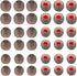 Replacement Earbud Tips Silicone Ear Tips for in- Ear Headphones Eartips Tips (Inner Hole from 3.8mm-5.5mm Earphones) Earbud Replacement Tips Earb...
