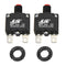 30 Amps Thermal Circuit Breakers 125/250V AC 32V DC Push Button Manual Reset Overload Protector Switch 30A 2 Pack...