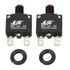 30 Amps Thermal Circuit Breakers 125/250V AC 32V DC Push Button Manual Reset Overload Protector Switch 30A 2 Pack...