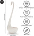 OTOTO Swanky Swan Soup Ladle- Silicone Soup Spoon, BPA-Free, Heat Resistant Soup Ladles For Serving & Cooking - Cute Kitchen Accessories, Unique K...