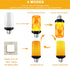 Flame Light Bulbs, 4 Modes LED Flame Effect Light Bulb, E26 Base Flickering Light Bulb with Gravity Sensor,Flickering Light Bulbs Halloween Home P...