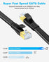 DDMALL CAT 8 Ethernet Cable 15ft, High Speed 40Gbps 2000MHz Internet Network LAN Cable, Heavy Duty Shielded Flat Gigabit Patch Cord with RJ45 for ...