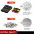 Nilight 220PCS 5 Pin Electrical Connector ?Plug Male Female Terminal Wire Connector Waterproof Connectors 5 Way Automotive Connect Set for Car Tru...