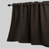 KOUFALL Blackout Valance Curtains for Living Room Rod Pocket Valence for Window Chocolate Brown 52x18 Inch Length...