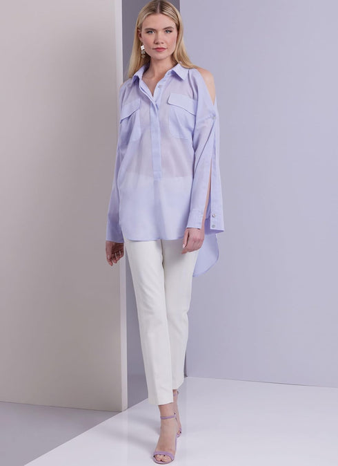 Vogue Misses' Loose-Fitting Pullover Tops Sewing Pattern Packet, Design Code V1954, Sizes 18-20-22-24-26...