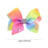 Baby Girls Hair Clips Rainbow Ribbon Hair Bows Colorful Hair Bow Clip 4 Inch Pride Hair Accessories for Women Toddlers TS01 (Pink)...