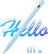 Stylus Pen for iPad 2024-2018 with Faster Charge,Tilt Sensor Battery Indicators Pencil for Apple iPad Pro M4 2024,iPad Air M2 2024,iPad 10/9/8/7/6...