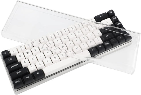 YMDK Mechanical keyboard Dust Cover Keycap Lid Acrylic for 60% Mechanical Keyboard 68...