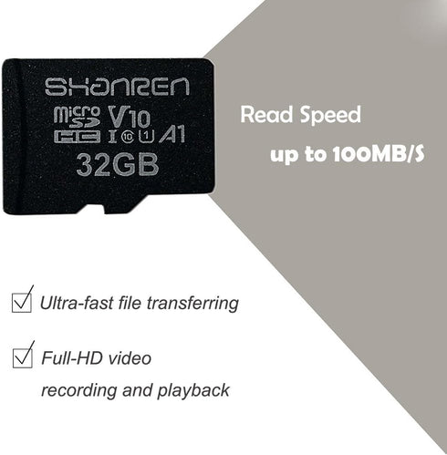 32GB High Speed microSD Class 10 microSD Memory Card UHS-I 100MB/s R Flash Memory Card...