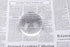 Beileshi 5X Acrylic Paperweight Magnifying Glass Desktop Dome Magnifier 80mm/3.14inch Optical Half Ball/3'' Reading Magnifying Tool for Hobby Read...