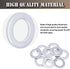 10 PCS Engine Oil Crush Washers/Drain Plug Gaskets Replacement for Honda 94109-14000 Accord Civic Fit CR-V CR-X CR-Z CR-V Insight and Acura...