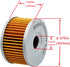 Road Passion Oil Filter for SUZUKI S40 Boulevard 652 2011-2019/ S40 Boulevard 650 2005-2011/ Sp600 600 1985...