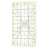 AUTOTOOLHOME Quilting Ruler Acrylic Quilters' Ruler for Easy Precision Cutting Fabric Paper, 6.5" x 12" for Quilting, Sewing & Crafts Template...