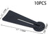 10PCS Plastic Easel Back Support Picture Frame Easel Back Easel Stand Picture Frame Stand Frame Holders for Picture Paintings Display, 6.7"...