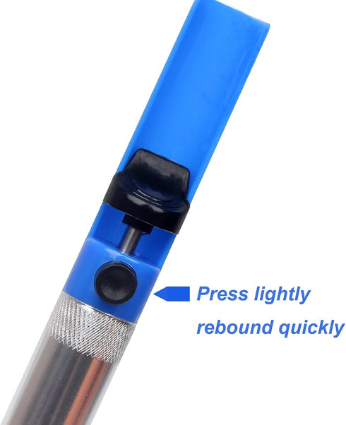 Solder Sucker Desoldering Pump,Electric Soldering Iron Auxiliary Tool Manual Desoldering Suction Pump,Vacuum Pump Solder Removal Tool (1pcs Desold...