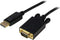 StarTech.com 6ft (1.8m) DisplayPort to VGA Cable - Active DisplayPort to VGA Adapter Cable - 1080p Video - DP to VGA Monitor Cable - DP 1.2 to VGA...