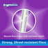 BrightWorks Dental Floss Waxed - 100 Yards (Pack of 4)...