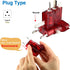 ROAD WARRIOR International Travel Plug Adapter Europe/UK/Australia/USA/India/China Does Not Convert Voltage Slim RW101CR...