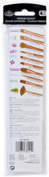 Royal & Langnickel Crafter's Choice Pro Synthetic Sable Filbert Craft Brush Set, 4pc...