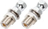 Heavy Duty SO-239 Stud Mount for CB Radio Antenna Standard 3/8 x 24 Threaded Antenna Stud Mount Adapter CB SO239 Stud Mount for Any 1/2" Hole(2 Pa...