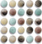 100Pcs 6mm Natural Frosted Amazonite Gemstone Beads Round Loose Stone Beads for Jewerly Making with Crystal Stretch Cord...