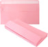 50 packs #6 3/4 Business envelopes, pink envelopes, self-sealing standard envelopes, suitable for personal and business, checks, mailing letters, ...