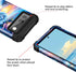 Hekodonk for Google Pixel 6 Case,Heavy Duty Shockproof Protection Hard Plastic+Silicone Rubber Hybrid 3 in 1 Full Body Protective Phone Case for G...