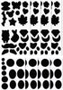 MOONSJONES Down Jacket Repair Patch 8 Sheet, Black Nylon Blank Tape Patches for Jackets Tenacious, Blemish Waterproof Patagonia Sticker Self-Adhes...