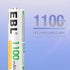 EBL Rechargeable AAA Batteries, 8 Pack 1100mAh NiMH Triple AAA Batteries and Individual AA AAA Battery Charger...
