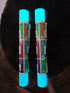 guangyintong Glow in The Dark Heat Transfer Vinyl Rolls, 12" x 5ft Luminous Blue Iron on Vinyl for T Shirts, PU Elastic HTV Vinyl for All Cutter M...