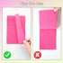 (9 Pack) Lined Sticky Notes 4x6 in Post Sticky Notes with Lines, 9 Bright Colors Large Ruled Post Sticky Colorful Super Sticking Power Memo Pads S...