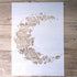 DIY Decorative Moon Flower Stencil Template for Scrapbooking Painting on Wall Furniture Crafts (A4 Size)...