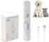 Safe Electric Dog Nail Clipper - Upgraded Rechargeable and Quiet Dog Nail Trimmer Grinder - 2 Speed Professional Dog or Cat Grooming Tools...