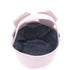 Easter Baskets Seersucker Easter Bunny Bag Bucket for Easter Egg Hunt Bunny Ears Design (Pink)...