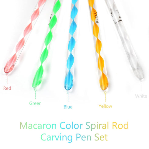 Nail Art Clean Up Brushes, 5 Pcs Painting Brushes for Nails with Flat/Oval/Fine Angled Gel Nail Brushes,Nail Brushes for Cleaning Nail Polish Mist...