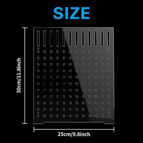 Fish Tank Divider Acrylic Aquarium Divider Kit with 8 Suction Cups Accessories Fish Separator Transparent Plate (Suction Cup Included) 9.8 * 11.8i...