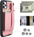 TOOVREN Phone Cover for iPhone 11 Pro Max Wallet Case with Card Holder PU Leather Kickstand Fits iPhone 11 Pro Max Case with Strap Stand Adjustabl...