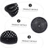 20 Pcs Flower Pot Mat Potted Plants Pot Bottom Grid Mat Drainage Mesh Hole Screen Round Drainage Mesh Pad Drainage Discs Pots Plants Breathable Bo...