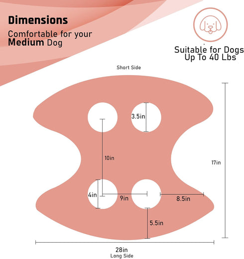 Dog Grooming Hammock with Security Strap - Grooming Hammock for Medium Dogs - Dog Holder for Nail Trimming - Dog Hanging Harness for Nail Trimming...