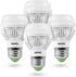 SANSI 60W Equivalent LED Light Bulbs, 22-Year Lifetime, 4 Pack 900 Lumens LED Bulbs with Ceramic Technology, 5000K Daylight 9W Non-Dimmable, E26, ...