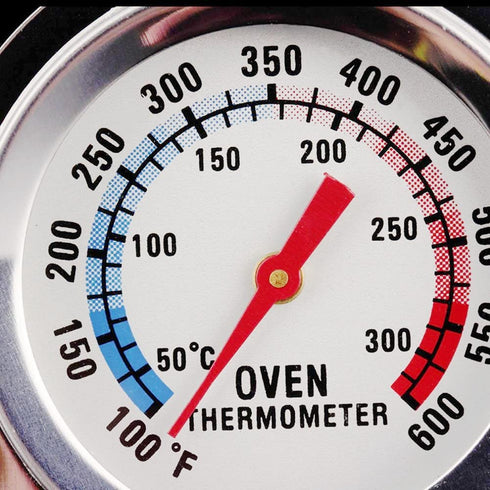 JZK Stainless Steel Dial Oven Thermometer for Fan Oven/aga/Gas Oven, Kitchen Oven Temp Monitor, Gas Oven Temperature Gauge, Oven Thermostat Replac...