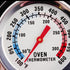 JZK Stainless Steel Dial Oven Thermometer for Fan Oven/aga/Gas Oven, Kitchen Oven Temp Monitor, Gas Oven Temperature Gauge, Oven Thermostat Replac...