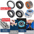 Othmro 6816-2RS Deep Groove Bearings Double Bearing High Carbon Chromium Bearing Steel Roller Guide Bearing Deep-Groove Ball Bearings for Scooters...