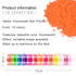 Major Dijit Neon Phosphor Pigment Powder Set Fluorescent Nail Glitter Eye Powder Manicure Decoration Nail Art Dust Pigment Paillettes (C)...