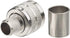 wlaniot PL259 Crimp Connector PL-259 Plug Male Connector pl259 pl-259 UHF Male Solder Connector for LMR-400 RG-213 CB Ham Radio Antenna 2pcs...