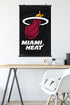 Trends International NBA Miami Heat - Logo 14 Wall Poster, 22.375" x 34", Premium Poster & Clip Bundle...