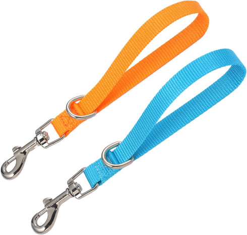 Short Dog Leash-Traffic Leash Short Leash for Dog Training Traffic Lead Handle Dog Grab Tab Dog Traning Leash Handle Traffic Handle Dog Leash Traf...